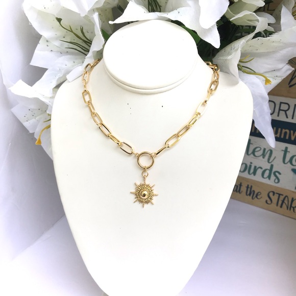 MALA BEADED NECKLACE STATEMENT NECKLACE - Picture 4 of 15